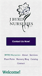 Mobile Screenshot of jbyrdnurseries.com